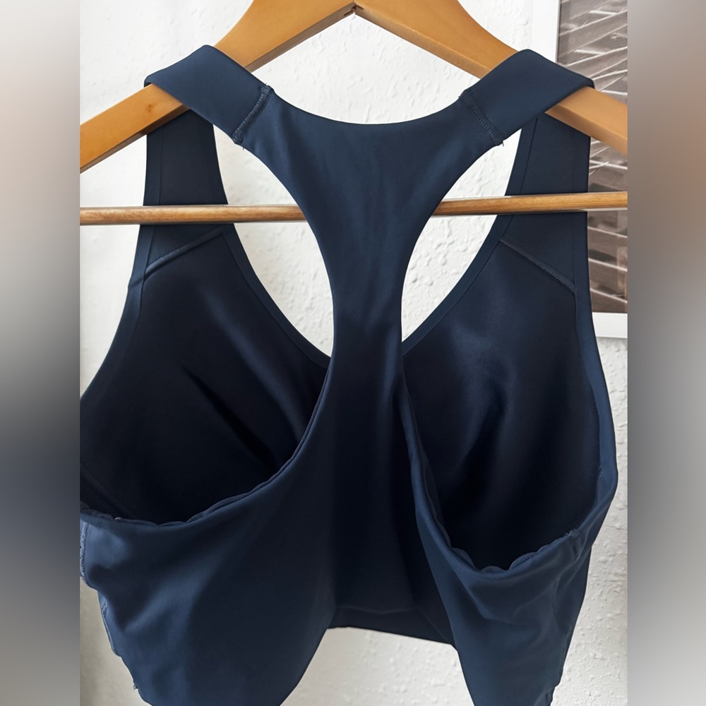 Spanx Core Active Racerback Sports Bra In Navy EUC - Picture 8 of 12